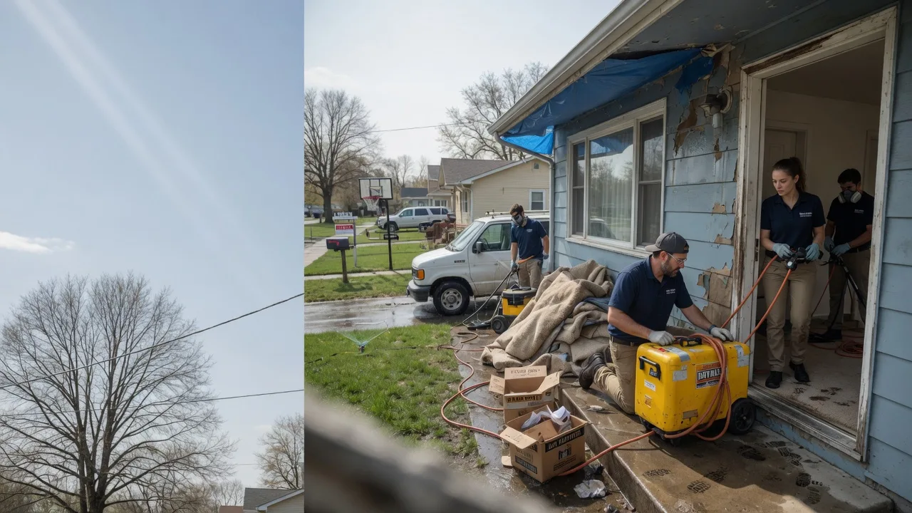 Basement Flood Cleanup in Laurel, IN near me